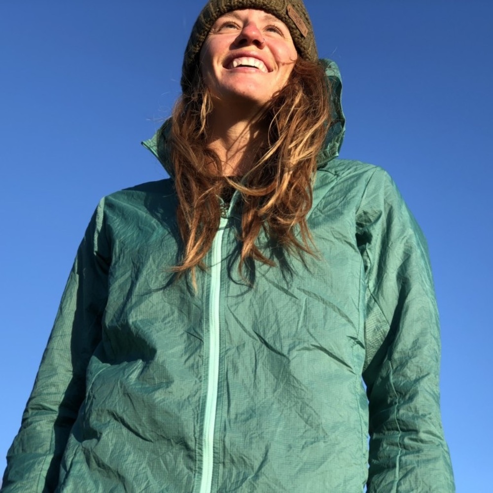 Patagonia Men’s Small Women’s Medium windbreaker Houdini jacket